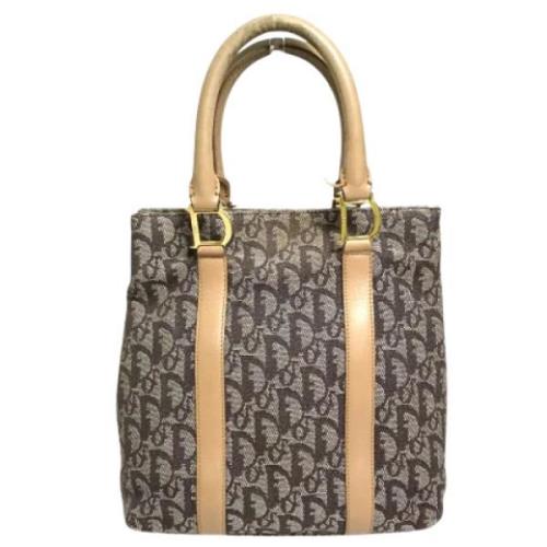 Dior Vintage Pre-owned Tyg dior-vskor Beige, Dam