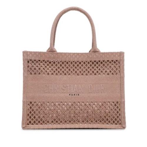 Dior Vintage Pre-owned Mesh totevskor Pink, Dam