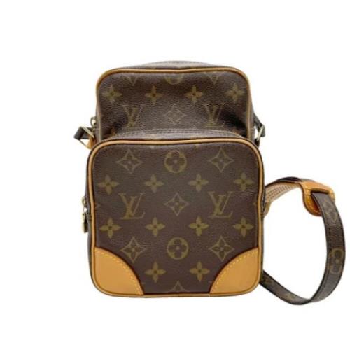 Louis Vuitton Vintage Pre-owned Tyg louis-vuitton-vskor Brown, Dam