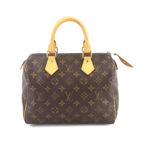 Louis Vuitton Vintage Pre-owned Tyg louis-vuitton-vskor Brown, Dam