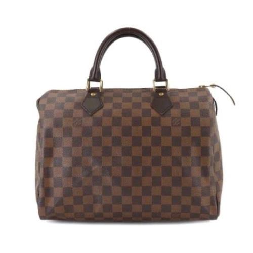 Louis Vuitton Vintage Pre-owned Canvas louis-vuitton-vskor Brown, Dam