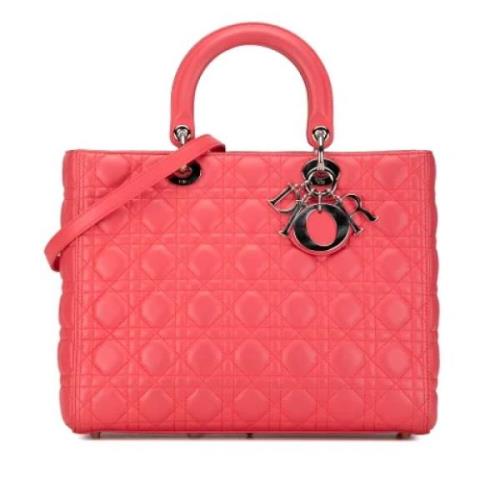 Dior Vintage Pre-owned Laeder dior-vskor Pink, Dam