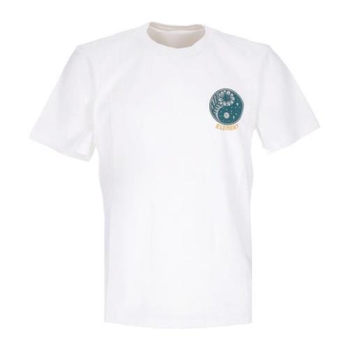 Element Off White Tee med Timber Broderi White, Herr