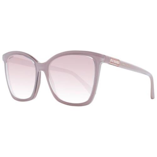 Jimmy Choo Kräm Fyrkantiga Solglasögon Gradientglas Pink, Unisex