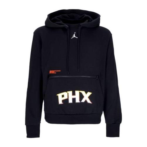 Jordan NBA Courtside Statement Fleece Hoodie Black, Herr