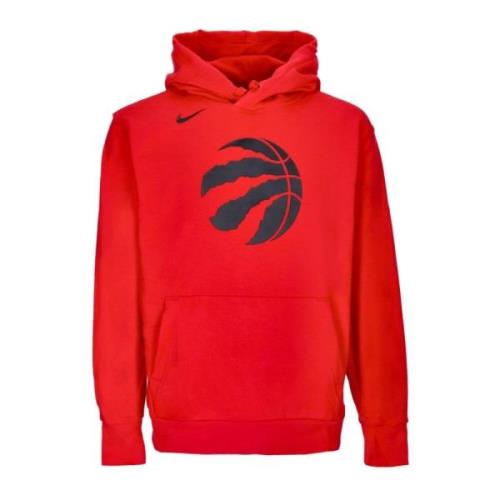 Nike Toronto Raptors Fleece Hoodie Red, Herr