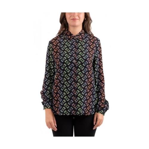 Pinko Dam Skjorta i Trendig Stil Multicolor, Dam