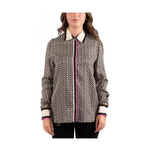 Pinko Dam Skjorta i Trendig Stil Multicolor, Dam