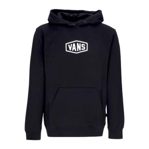 Vans Svart Checkerboard Research Hoodie Långärmad Black, Herr