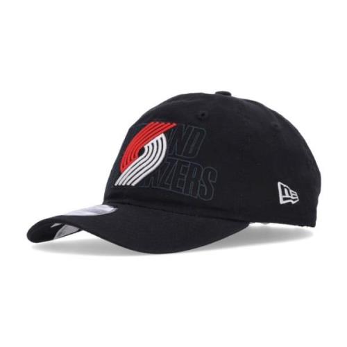 New Era Portland Trail Blazers Böjd Skärmkeps Black, Unisex