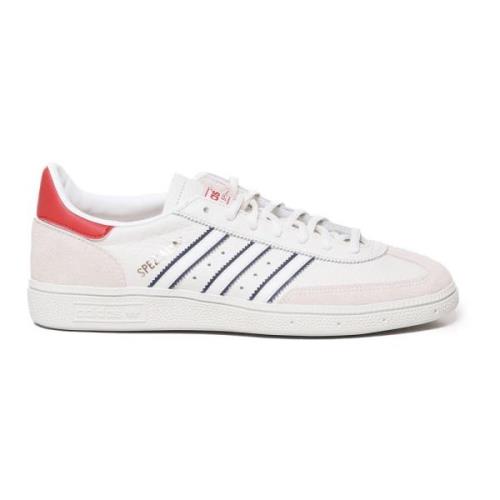 Adidas Originals Vita Röda Läder Sneakers White, Herr