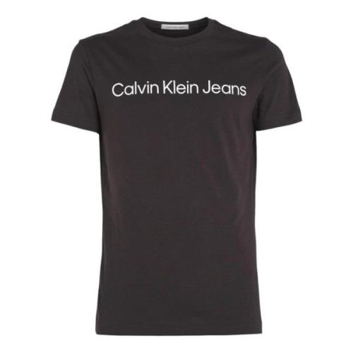 Calvin Klein Jeans Herr T-shirt Polo Höst/Vinter Kollektion Black, Her...