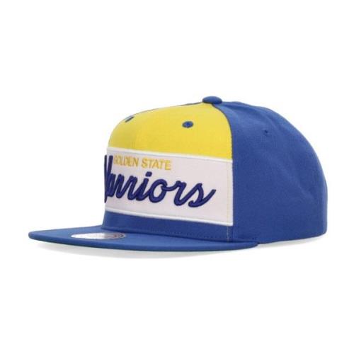 Mitchell & Ness NBA Retro Snapback Keps Golden State Warriors Multicol...