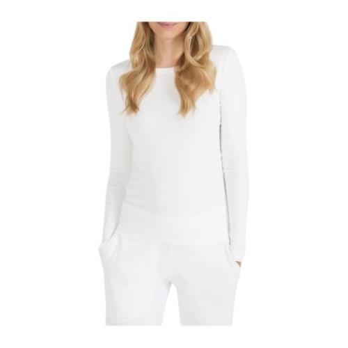 Juvia Långärmad Modal Bomull T-shirt White, Dam