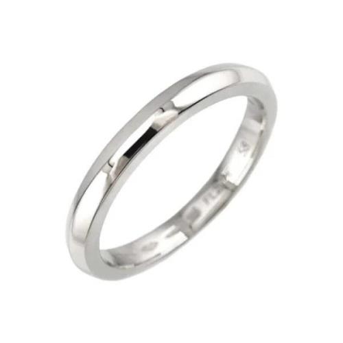 Bvlgari Vintage Pre-owned Platina ringar Gray, Dam