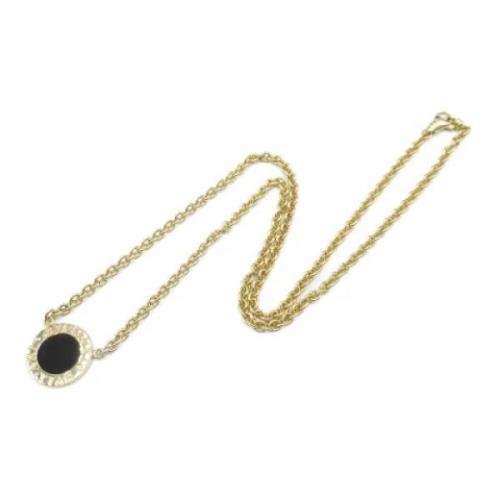 Bvlgari Vintage Pre-owned Guld halsband Black, Dam