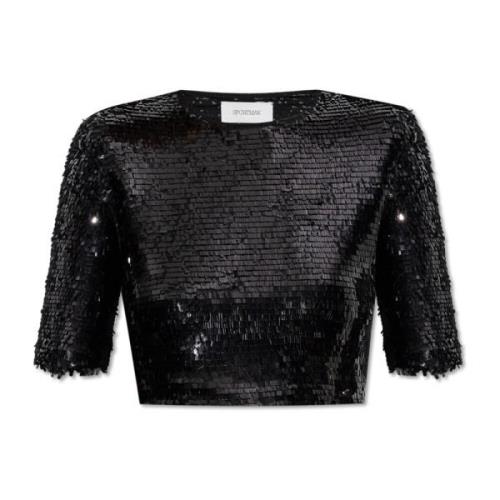 Sportmax Top 'Vongola' Black, Dam