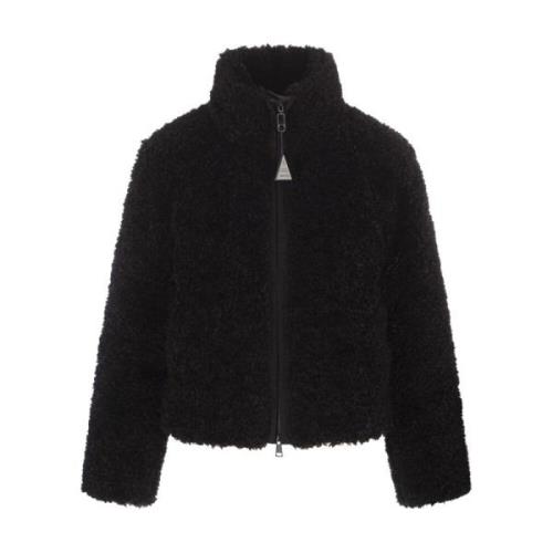 Moncler Svart Bridoire Kort Dunjacka Black, Dam