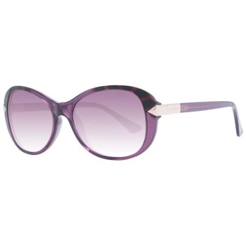 Guess Lila Ovala Solglasögon Gradientlins Purple, Unisex