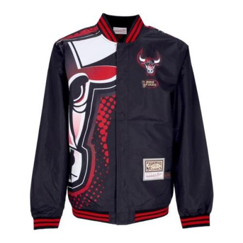 Mitchell & Ness Chicago Bulls NBA Bomberjacka Svart Multicolor, Herr