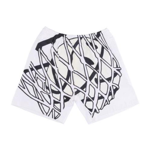 Market Smiley UV Shorts Vit White, Herr