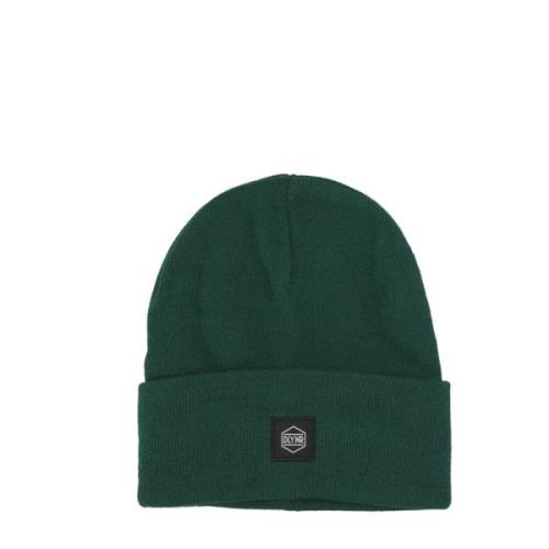 Dolly Noire Grön Ribbstickad Balaclava Beanie Green, Herr