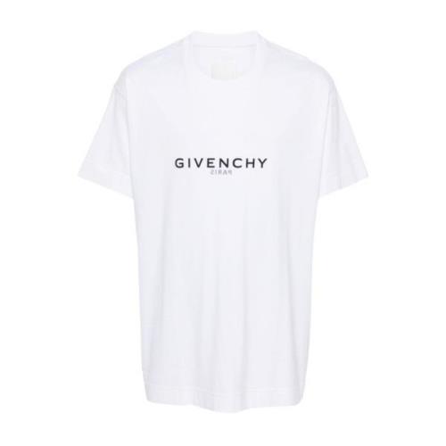 Givenchy Retro T-shirt White, Herr