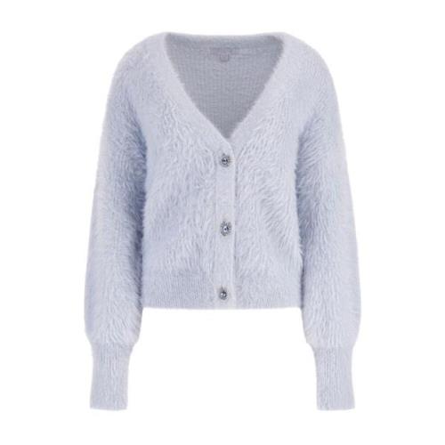 Guess Sky High Cardigan Sweater Blue, Dam