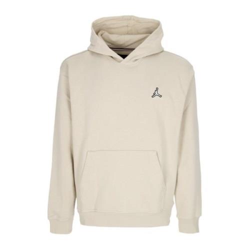 Jordan Essentials Fleece Hoodie Rattan/Vit Beige, Herr