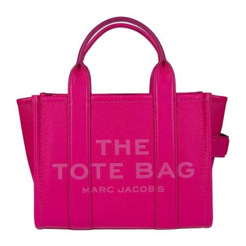 Marc Jacobs Läder Shopper Väska Pink, Dam