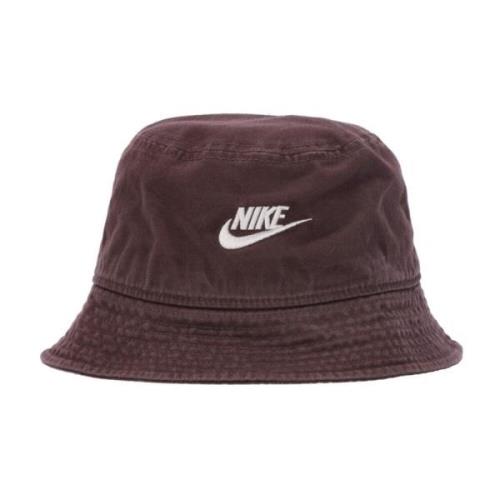 Nike Earth Wash Bucket Hat Sportswear Brown, Unisex