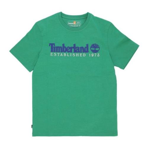 Timberland Vintage Est 1973 Celtic Green Tee Green, Dam