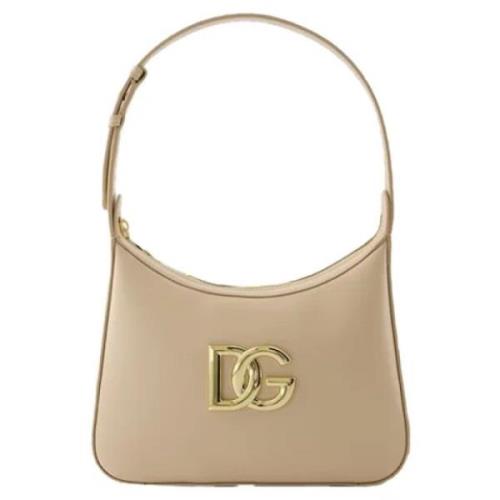 Dolce & Gabbana Laeder handvskor Beige, Dam