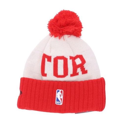 New Era Toronto Raptors Pom Pom Beanie Hat Multicolor, Herr