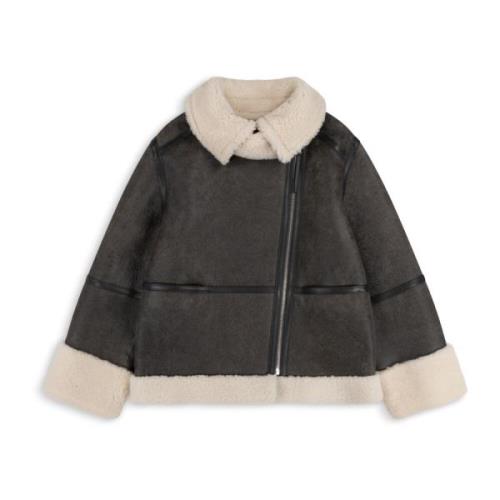 Axel Arigato Horizon Shearling Jacka Gray, Dam