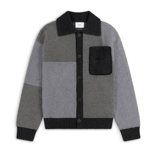 Axel Arigato Franco Patch Cardigan Gray, Herr