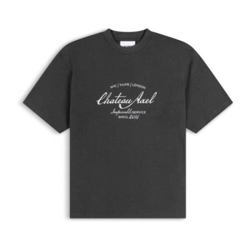 Axel Arigato Château Axel T-Shirt Gray, Herr