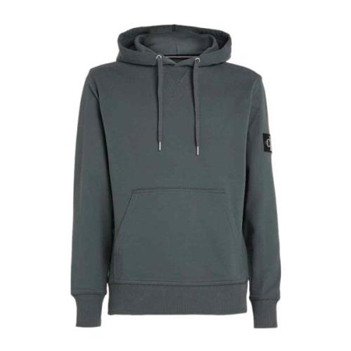 Calvin Klein Jeans Endless Grey Hoodie Sweatshirt Gray, Herr