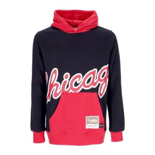 Mitchell & Ness Chicago Bulls NBA Hoodie Svart Black, Herr