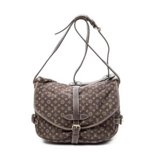 Louis Vuitton Vintage Pre-owned Canvas louis-vuitton-vskor Brown, Dam