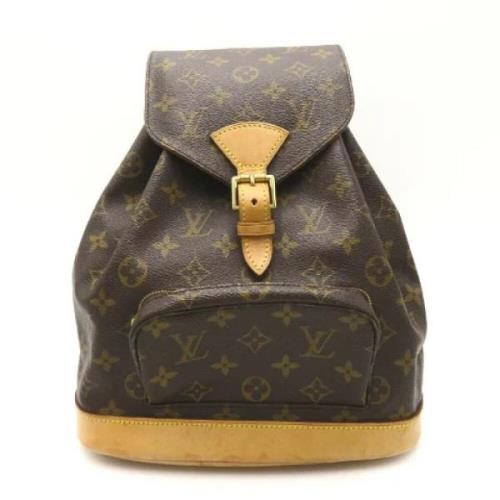 Louis Vuitton Vintage Pre-owned Canvas louis-vuitton-vskor Brown, Dam