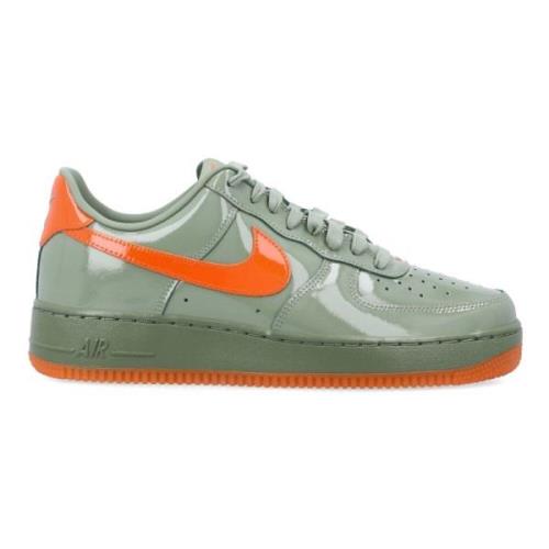 Nike Premium Air Force 1 Sneakers Green, Herr