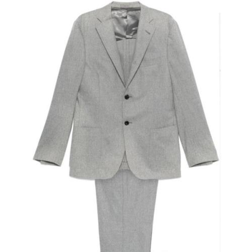 Corneliani Grå Ull-Kashmir Blazer och Byxor Gray, Herr