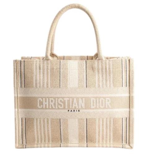 Dior Vintage Pre-owned Canvas dior-vskor Beige, Dam