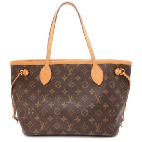 Louis Vuitton Vintage Pre-owned Tyg louis-vuitton-vskor Brown, Dam