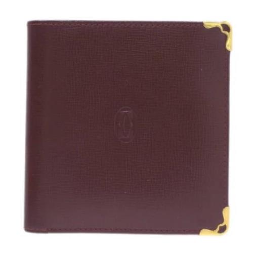 Cartier Vintage Pre-owned Tyg plnbcker Brown, Dam