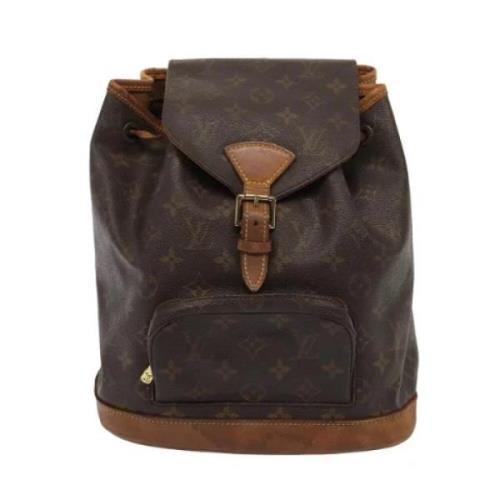 Louis Vuitton Vintage Pre-owned Canvas ryggsckar Brown, Dam