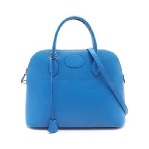 Hermès Vintage Pre-owned Laeder handvskor Blue, Dam