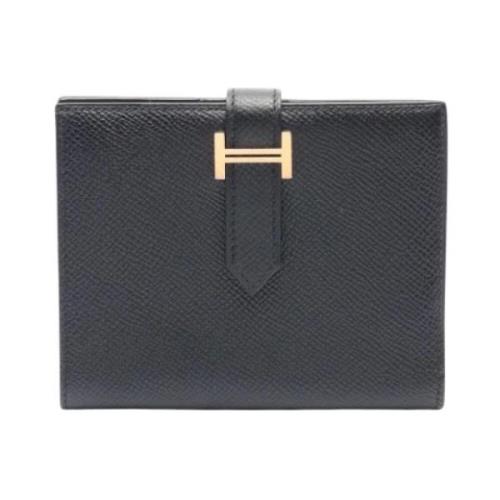 Hermès Vintage Pre-owned Laeder plnbcker Black, Dam