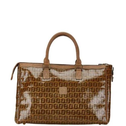 Fendi Vintage Pre-owned Laeder fendi-vskor Brown, Dam